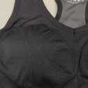 MIRITY Women Racerback Sports Bras - High Impact Workout Gym Activewear Bra (Small, New Black*3)
