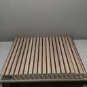 6Pack Large Acoustic Panels, Self-Adhesive Soundproof Wall Panels, Sound Proof Foam Panels for Walls, Decorative Acoustic Wall Art for Recording Studio, Home, Office, 24240.4", Natural Walnut Color