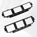 Front Bumper Grille for 2021+ Ford F150, Front Lower Center Bumper Cover Bumper Grille Trim Panel Insert for Ford F-150 2021 2022 2023 Accessories, Replacement ML3Z17B968BB, ML3Z17B968BA