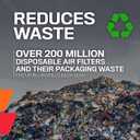 K&N RU-3550 Universal Clamp-On Air Filter: Round Tapered; 3.5 in (89 mm) Flange ID; 5.5 in (140 mm) Height; 4.625 in (117 mm) Base; 3.5 in (89 mm) Top