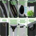 Grow Tent 24"x36"x60" Growing Tents for Indoor Plant 600D Mylar Hydroponic High Reflective Grow Tent for Plant Fruit Flower Veg Growing