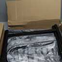 Sakugi Heavy Duty Clothes Rack, Metal Clothing Rack with Double Hanging Rods, 4 Hooks & Mesh Shelf, Freestanding Garment Rack with Triangular Design for Bedroom Closet, 36.5" x 16.9" x 72.8", Black