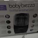 Baby Brezza Bottle Washer Pro - Baby Bottle Washer, Sterilizer + Dryer - All in One Machine Cleans Baby Essentials like Bottles + Pump Parts Appliance to Replace Bottle Brushes & Drying Racks, Black