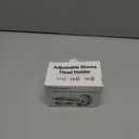 Adjustable Shower Head Holder, Bathroom Suction Cup Handheld Shower Head Bracket, Removable Wall Mounted Suction Bracket (Silver-1)