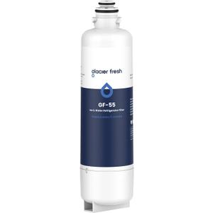 GLACIER FRESH Replacement for Bosch 11025825 Ultra Clarity Pro Refrigerator Water Filter BORPLFTR50, Compatible with KWF 2000, 12028325, 11032531, BORPLFTR50, WFC100MF, B36CT80SNS, B36CL80ENS (1 Pack)