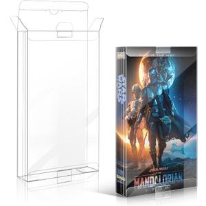 VHS Tapes Protector - Premium VHS Cassette Tape Storage & Protector, Durable VHS Protectors for Home & Kitchen Media Storage - (Ultimate 10 Packs)