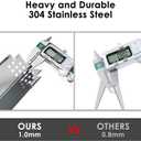 Hisencn 304 Stainless Steel Grill Replacement Parts for Nexgrill 720-0830H, 720-0888, 720-0888N, Grill Burner, Heat Plates, Grill Igniter Kit Replacement for Home Depot Nexgrill 4 Burner Parts