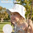 Baby Sun Hat for Toddler Kids Bamboo Rayon Bucket Hat Summer Beach Sun Protection Baby Hats for Boys Girls