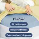Extra Deep Split King Sheet Set - 7 Piece Breathable and Cooling Sheets - Hotel Luxury Bedding for Women, Men, Kids & Teens - Easy & Secure Fit - Soft and Wrinkle Free - Extra Deep Pockets - Yellow