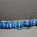 Tommy Bahama ANCHORX Beach Umbrella, Blue Stripe, 7 ft Canopy