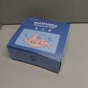 CNAOA Washable Pee Pads for Dogs 2 Pack 24x24 in - 5 Layer Reusable Puppy Pads, Super Absorbent, Waterproof, Leak Proof Non-Slip Training and Whelping Pet Pee Pads for Crate, Playpen, Potty