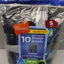 Hanes Boys' Underwear, Boxer Briefs for Boys and Toddlers, Soft Cotton, 7 and 10 Packs (Small, Solids/Prints Assorted)