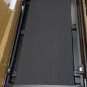 Smug Compact Armless Treadmill, Space Saving Design for Home & Office, Quiet Under Desk Walking Pad, 200 Lbs Capacity 3 in 1 Portable Walking Treadmill (no handle, Bright Black)