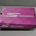 Skechers Women's Go Walk 5 Sneaker, Black/White, 7.5