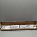 LazBlinds No Tools No Drill 1" Vinyl Mini Blinds, Cordless Blinds for Windows, Light Filtering Horizontal Window Blinds & Shades, 31" W x 48" H, White