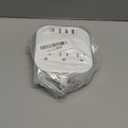 One Beat Power Strip with USB C, 3 Outlets 4 USB Ports (22.5W/4.5A) Desktop Charging Station, Flat Plug, 5ft Braided Extension Cord, Non Surge Protector for Travel, Cruise Ship, ETL Listed (White)