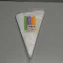 LotFancy Piping Bags 18 Inch, Pack of 100, Extra Thick Anti-Burst Pastry Bags with 5 Clips, Disposable Cake Decorating Bag for Cupcakes Cookies