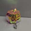 Halloween Decorations Prismatic Iridescent Pumpkin LED Pumpkin Light for Living Room, Garden, Kitchen Decor (Pumpkin)