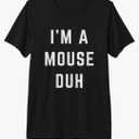 I'm a Mouse Duh Easy Halloween Costume Premium T-Shirt, XL