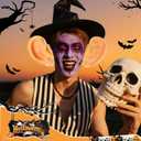 Xplanet Oversized Big Fake Ear for Women Men Jumbo Ear Giant Pig Funny Headwear for Cosplay Costume Party Outfit Accessories