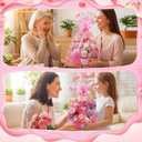 Gueevin 24 Sets Happy Mother's Day Empty Gift Baskets, 24 Cardboard Market Trays to Fill 24 Flowers Cellophane Bags 24 Pull Bows, DIY Gift Wrapping for Mother's Day Birthday Party