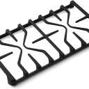 Upgraded WB31X27151 WB31X24736 Grate Replacement for GE Stove Parts 19.6 x 10 Cast Iron Range Burner Grate GE Surface Burner Side Grate General Electric Gas Cooktop Parts Cooking Grate 1 Pack
