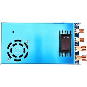 Hermosiey 1 Piece Voltage Boost Converter 2000W Boost Power Supply Module Converter 12-60V To15-80V DC- Regulator with Voltmeter