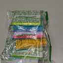 6 Pack Color Lined Sticky Notes - Post Bright Stickies Colorful Super Sticking Power Memo Pads, Strong Adhesive, 100 Sheets/Pad(3X3 In)