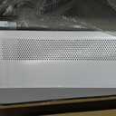 Baseboard Heater Covers with Left and Right Endcaps, Suit for Bathroom & Hydronic System for Replacing Old Cover Galvanized Steel Slip-On White (4ft)
