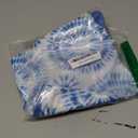 Tiny Twinkle Mess Proof Wet Bags | 2-Pack Reusable Waterproof Wet Bags for Swimsuits | Baby Clothes | Travel & Diaper Bag (Blue Tie Dye)