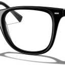 MERRY'S Square Reading Glasses for Men Women Blue Light Blocking Lightweight Full Frame Computer Readers (Black)
