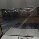 20 x 28 Inch Bathroom Mirror, Rounded Rectangular Vanity Mirror for Wall, Modern Mirror for Room Decor, Black Framed Wall-Mounted Mirrors for Home Decor, Hangs Horizontally or Vertically