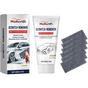 Car Scratch Remover - Scratch Remover for Vehicles, Magic Wipes Cleaning Cloth Car Scratch Repair Paste
