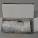 QUMY Dog Shoes for Large Dogs, Medium Dog Boots & Paw Protectors for Winter Snowy Day, Summer Hot Pavement, Water-Resistant in Rainy Weather, Outdoor Walking, Indoor Hardfloors Skid-Resistant Sole (Size 6: 2.6''x3.0''(W*L) (Pack of 4)