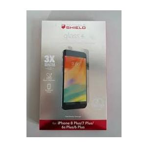ZAGG InvisibleShield Glass Elite Plus Screen Protector - Made for iPhone 8/7/6s/6 - Case Friendly Screen - Impact & Scratch Protection, Clear, 200106645