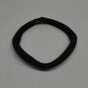 Nappa Leather Steering Wheel Cover for Tesla Model 3/Y 2016-2025 2026 Juniper/Highland, Non-Slip Breathable Tesla Model 3/Y Steering Wheel Protector, Black