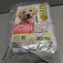 Paw Inspired 20ct Disposable Dog Diapers | Female Dog Diapers Ultra Protection | Diapers for Dogs in Heat, Excitable Urination, or Incontinence (X-Large)