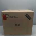 IRIS USA 32 Qt Stackable Plastic Storage Bins with Lids, 4 Pack - BPA-Free, Made in USA - See-Through Organizing Solution, Latches, Durable Nestable Containers, Secure Pull Handle - Clear