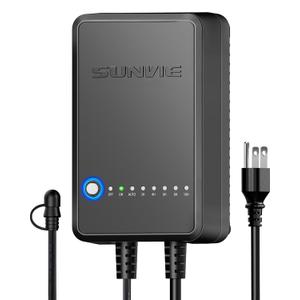 SUNVIE 60W Low Voltage Landscape Transformer with Timer and Photocell Sensor, 120V AC to 12V DC Landscape Lighting Transformer Weatherproof Low Voltage Transformer for Landscape Lights Pathway Lights