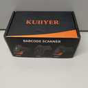 KUIIYER Wireless Barcode Scanner, 2D QR 1D Bar Code Scanners Handheld Barcode Reader with Updated 800 X 600 Pixel CMOS & Built-in Light, Plug & Play for Computers, PC, Laptop, Desktop & POS