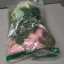 Pyopbow 20PCS Artificial Roses with Long Stems - Realistic Silk Flowers, Fake Roses Bouquet of Roses for Valentine's Day, Home Decor, Bridal Wedding Party, Bulk Faux Rose Flowers (White Pink)