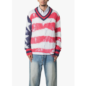 mnml Men's Flag Loose Knitted Sweater XL