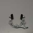 Bike Brake Caliper, Aluminum Alloy Bike Brake Caliper Universal Front and Rear Bike Brake Cycling Accessory for Bikes, Motorcycles (Silver)