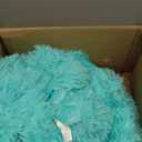 TOONOW Extra Soft Fuzzy Faux Fur Blanket Queen Size 78"x90", Reversible Lightweight Decorative Blankets and Throws Super Soft Cozy Microfiber Fleece Fuzzy Blankets for Couch Bed, Turquoise