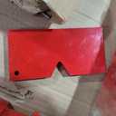 Garvee Hydraulic Press 6 T, Hydraulic Shop Press, H Frame Hydraulic Press with 2 Press Plates, Garage Floor Shop Press, Adjustable Work Table Height, Heavy Duty Press, Red