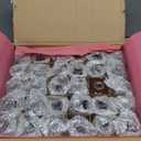 Lallisa 30 Pcs 4 Inches Small Glass Bud Vases Bulk Mini Flower Vases for Centerpieces Decorative Glass Bottles Vintage Rustic Decoration for Wedding Dining Table Home Decor (Transparent)