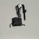 FARERY 1/2 Inch Ceramic Mini Hair Curler with 3 Adjustable Temp, 100-240V Dual Voltage, Travel Curling Iron for Short Hair, Auto-Off, Infused with Keratin & Argan Oil, Include Storage Bag, Black