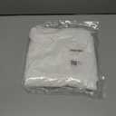 YuKaiChen Women's Polo Shirts Casual Summer Collared Tops Short Sleeve Knit Tops V Neck (XX-Large, White)