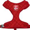 Littlearth NFL Unisex-Adult NFL Velvet Pet Harness (Team Color)
