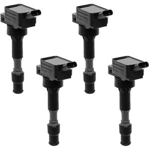 Ignition Coil Pack Set of 4Pcs Compatible with Hyundai Elantra Sonata Kona Kia Forte Optima 2.0L & More Replaces# 27300-2E601, UF816